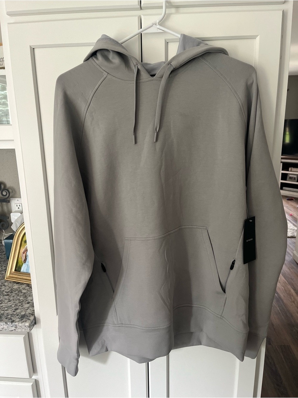 NWT Ten Thousand Midweight Tech Hoodie Men’s L Formal Grey TTKT015